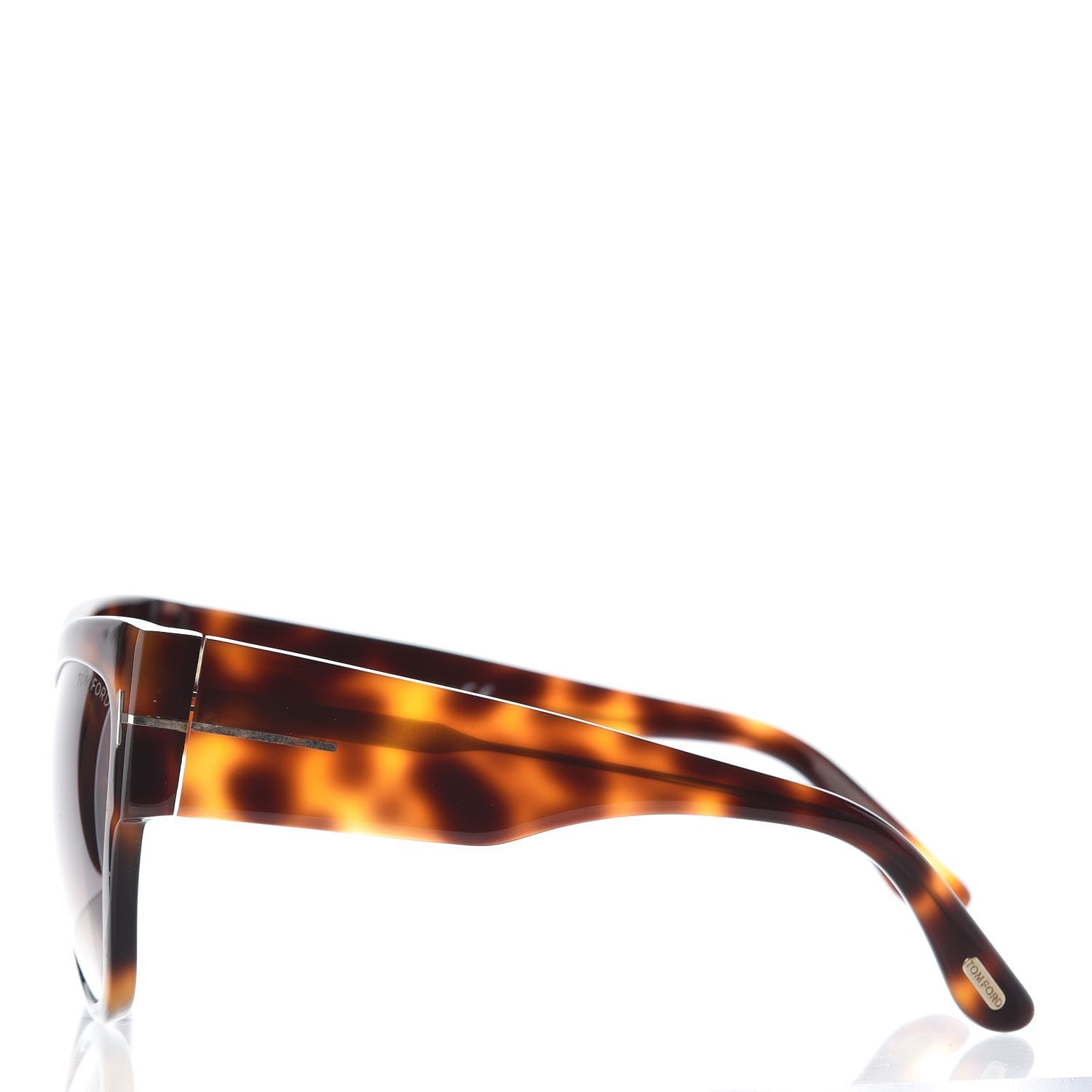 Tom Ford Acetate Anoushka Cat Eye Sunglasses TF371 Tortoise Shell 2 of 8