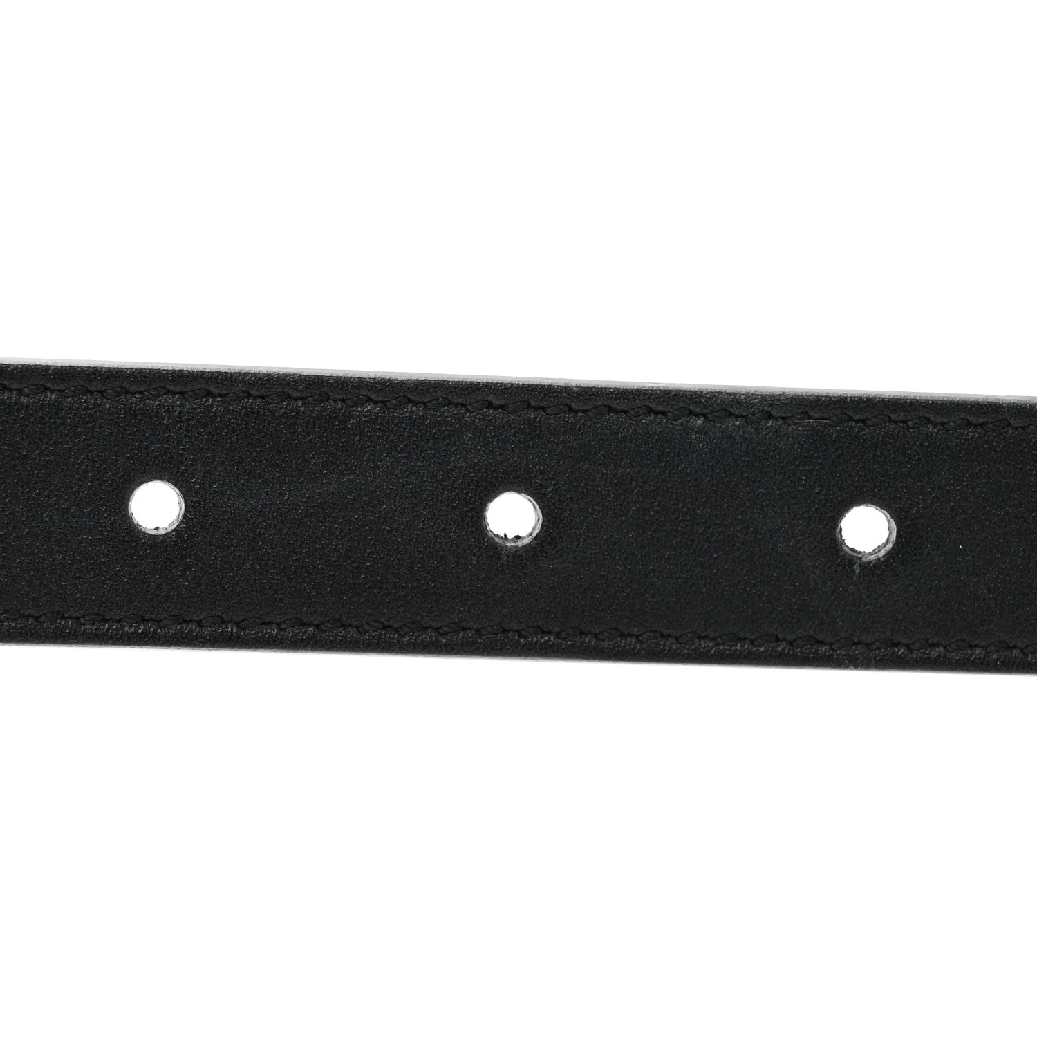 Gucci Calfskin Double G 20mm Belt 70 28 Black 3 of 7