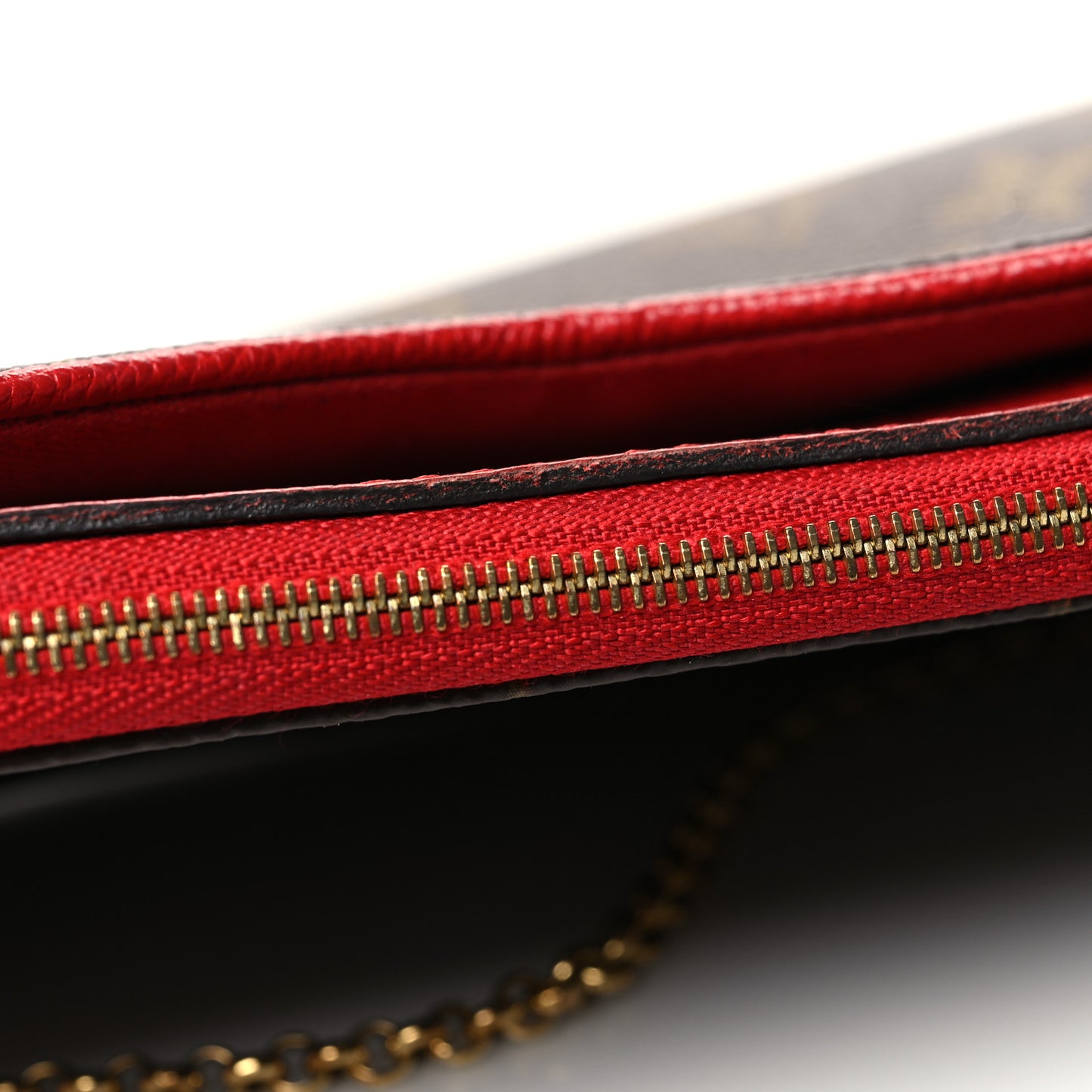 Monogram Pallas Clutch Cherry