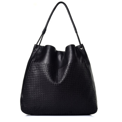 Bottega Veneta Nappa Intrecciato Braided Hobo Black 1 of 8