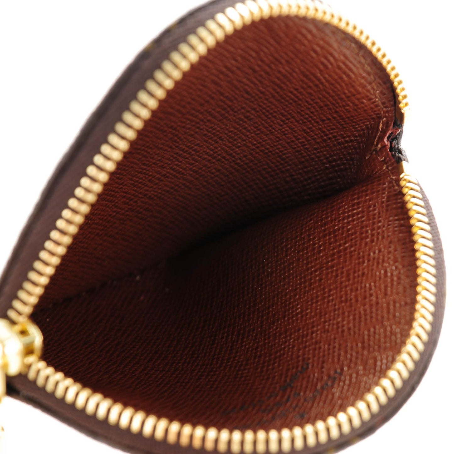Monogram Round Coin Purse