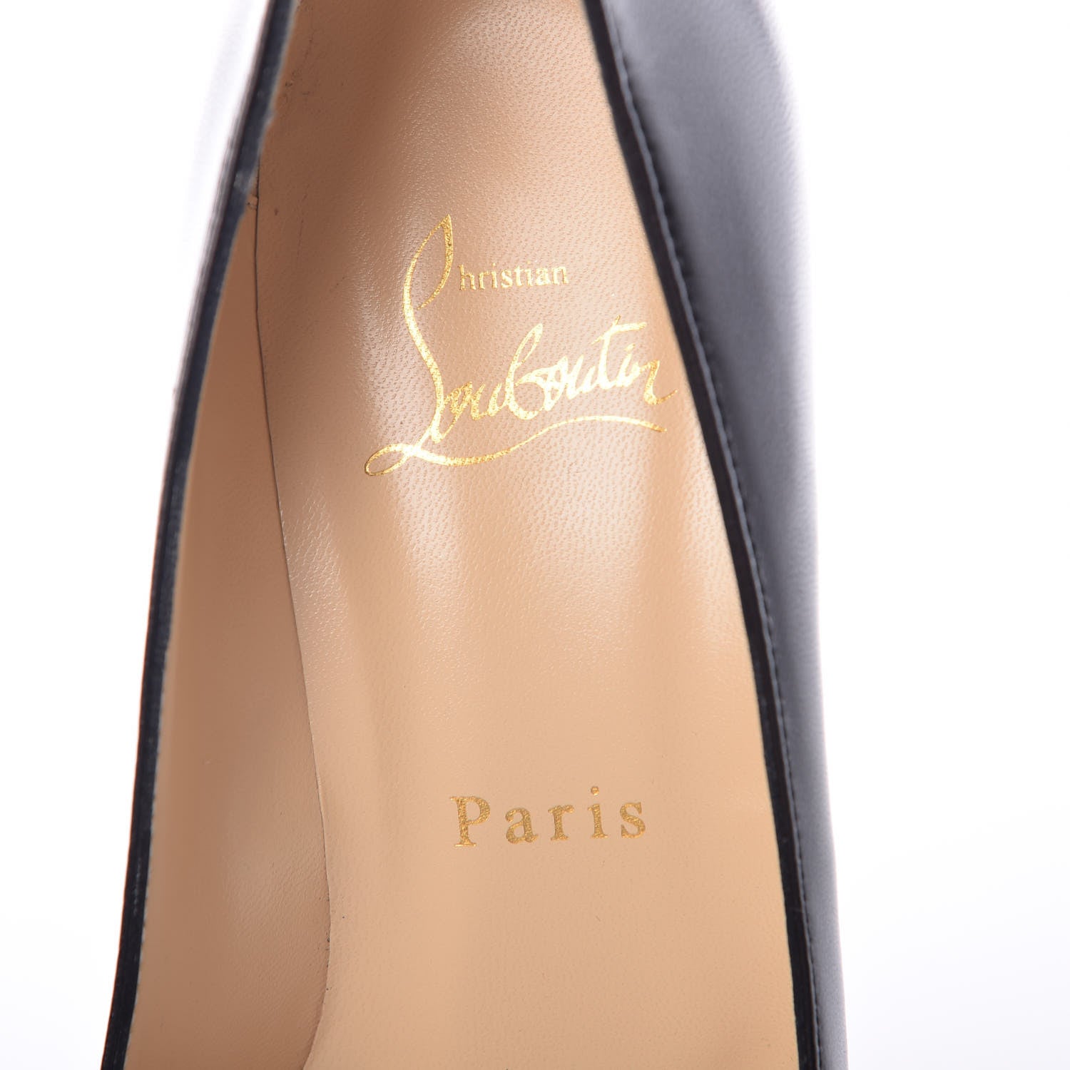 Christian Louboutin Nappa 17th Floor 55 Pumps 36.5 Black 7 of 8