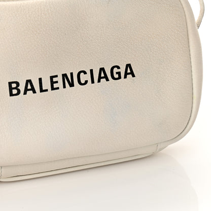 Balenciaga Calfskin Logo XS Everyday Camera Bag White 10 of 11