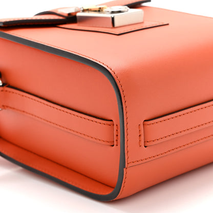 Moynat Box Calfskin Cabotine Orange 8 of 9
