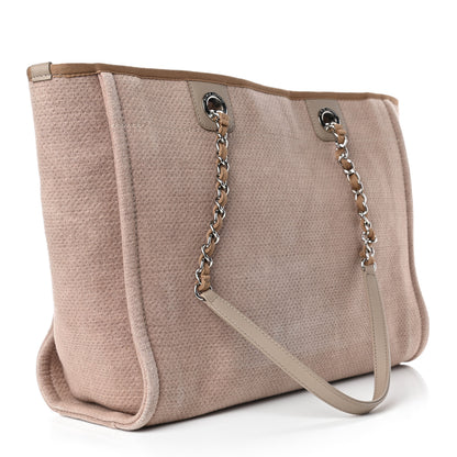 Chanel Canvas Small Deauville Tote Beige 2 of 4