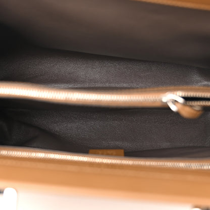 Gucci Smooth Calfskin Medium Zumi Top Handle Bag Friky Taupe 5 of 11