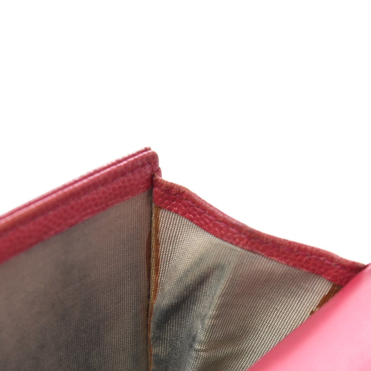 Caviar Sevruga Compact Wallet Fuchsia