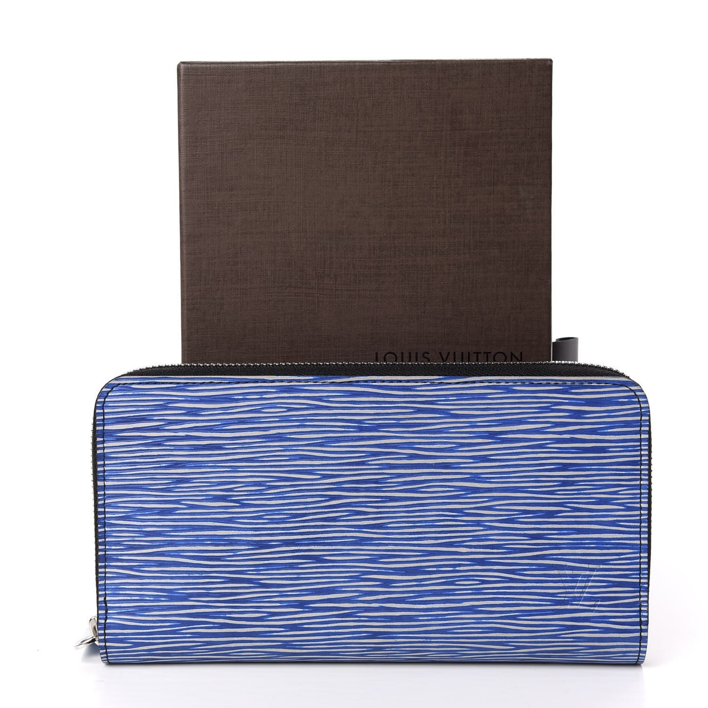 Epi Zippy Wallet Denim Light