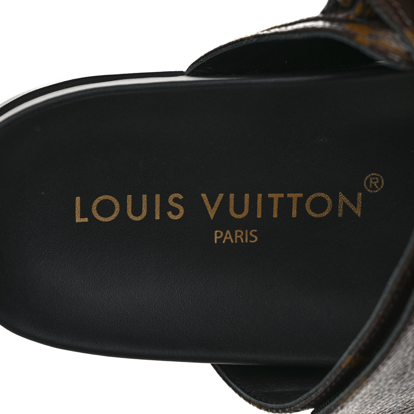 Monogram Bom Dia Mule Sandals 39 Black