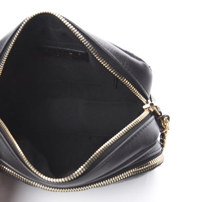 Chanel Calfskin Quilted Day Trips Camera Case Black 4 of 9