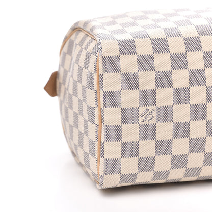 Louis Vuitton Damier Azur Speedy 25 10 of 13