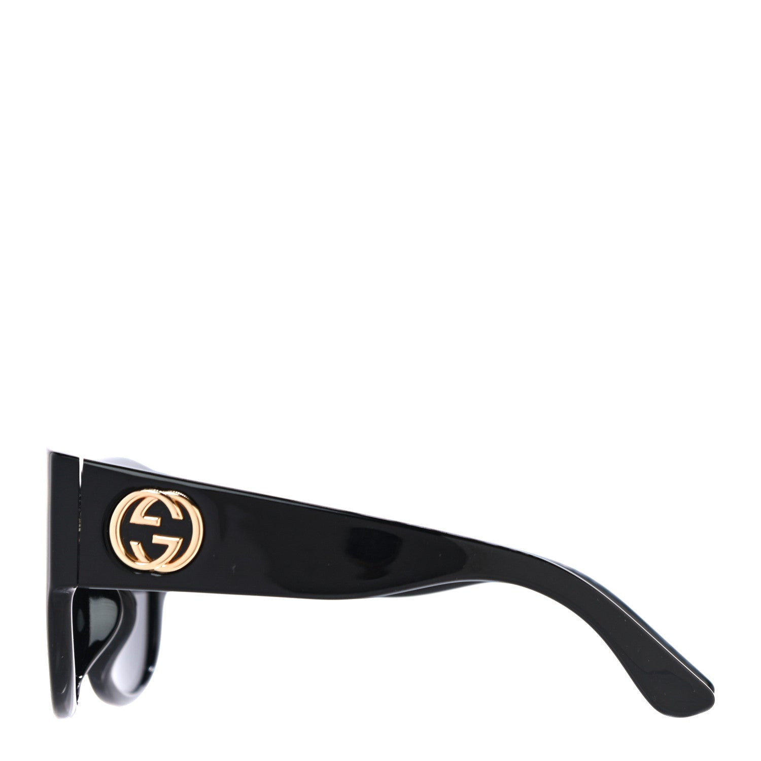 Gucci Acetate Square Frame Sunglasses GG0142SA Black 2 of 8
