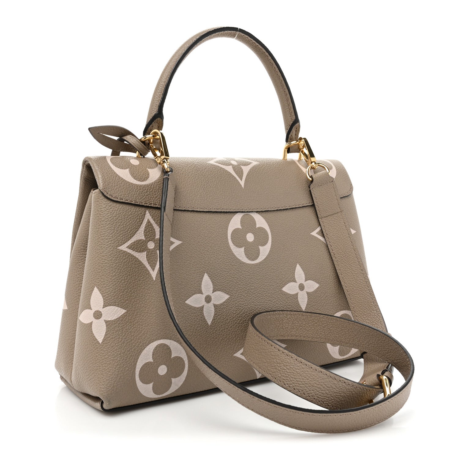 Louis Vuitton Empreinte Monogram Giant Madeleine MM Dove Grey Beige 3 of 15