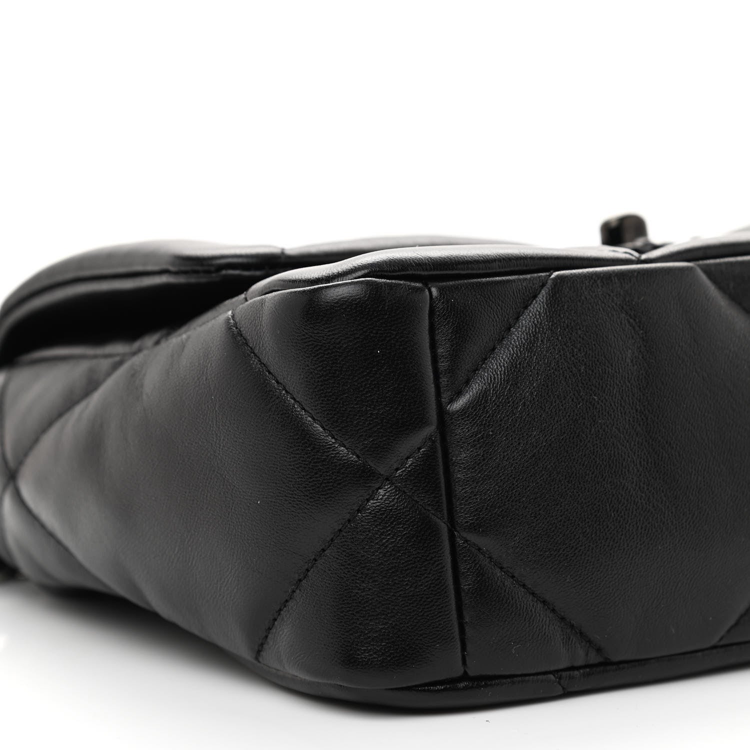 Chanel Lambskin Quilted Medium Chanel 19 Flap So Black 8 of 10