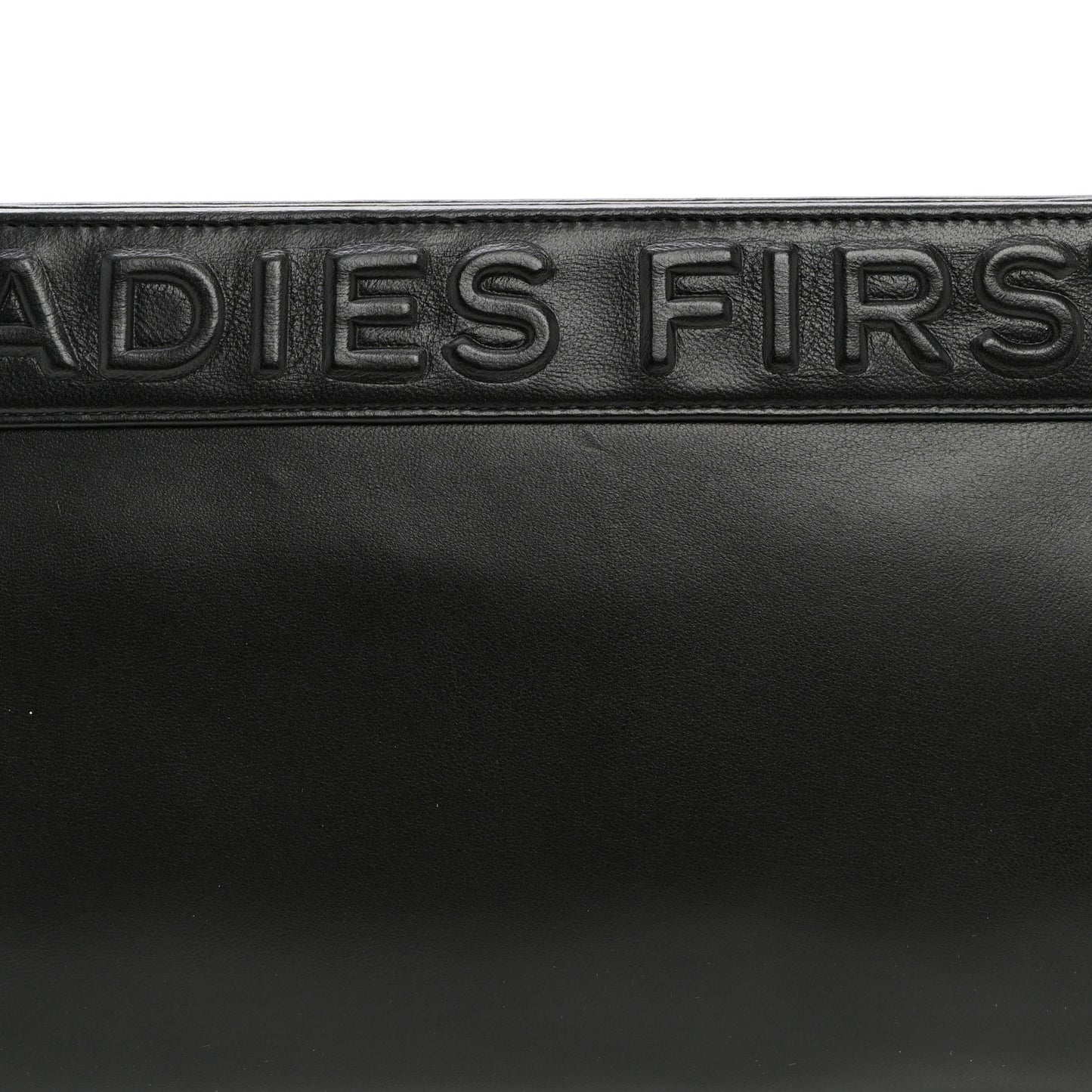 Lambskin 5x5=CC Clutch Black