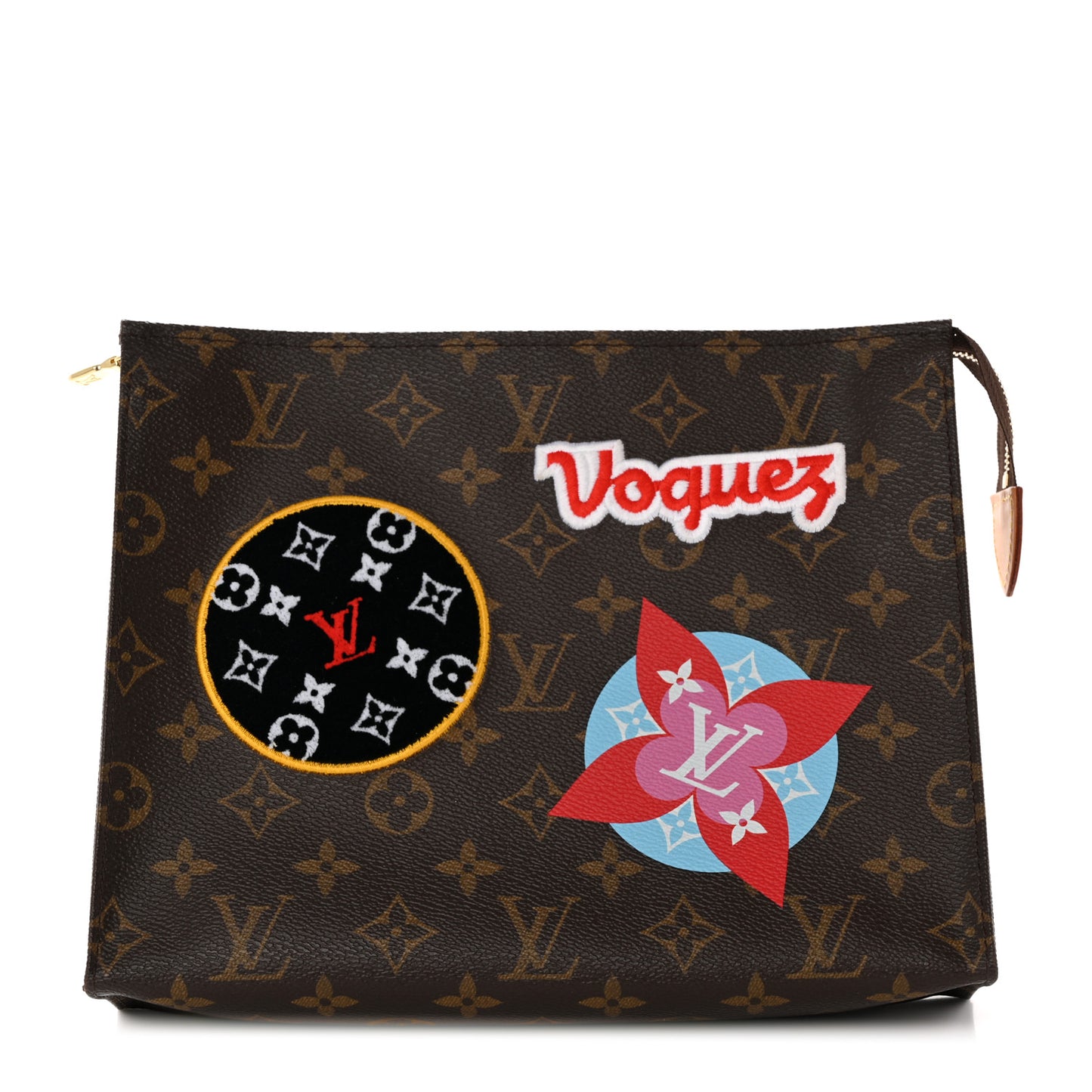 Monogram Travel Stickers Toiletry Pouch 26