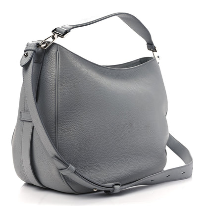 Christian Dior Grained Calfskin Soft Saddle Bag Grey 3 of 11