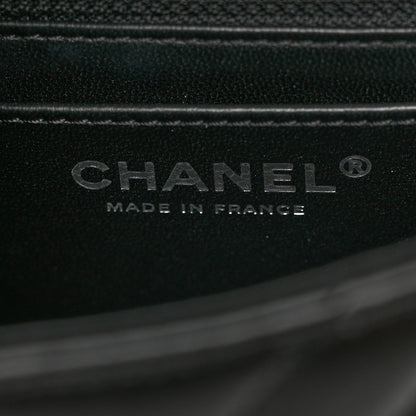 Chanel Aged Calfskin Chevron Quilted 2.55 Reissue Mini Flap So Black 6 of 11