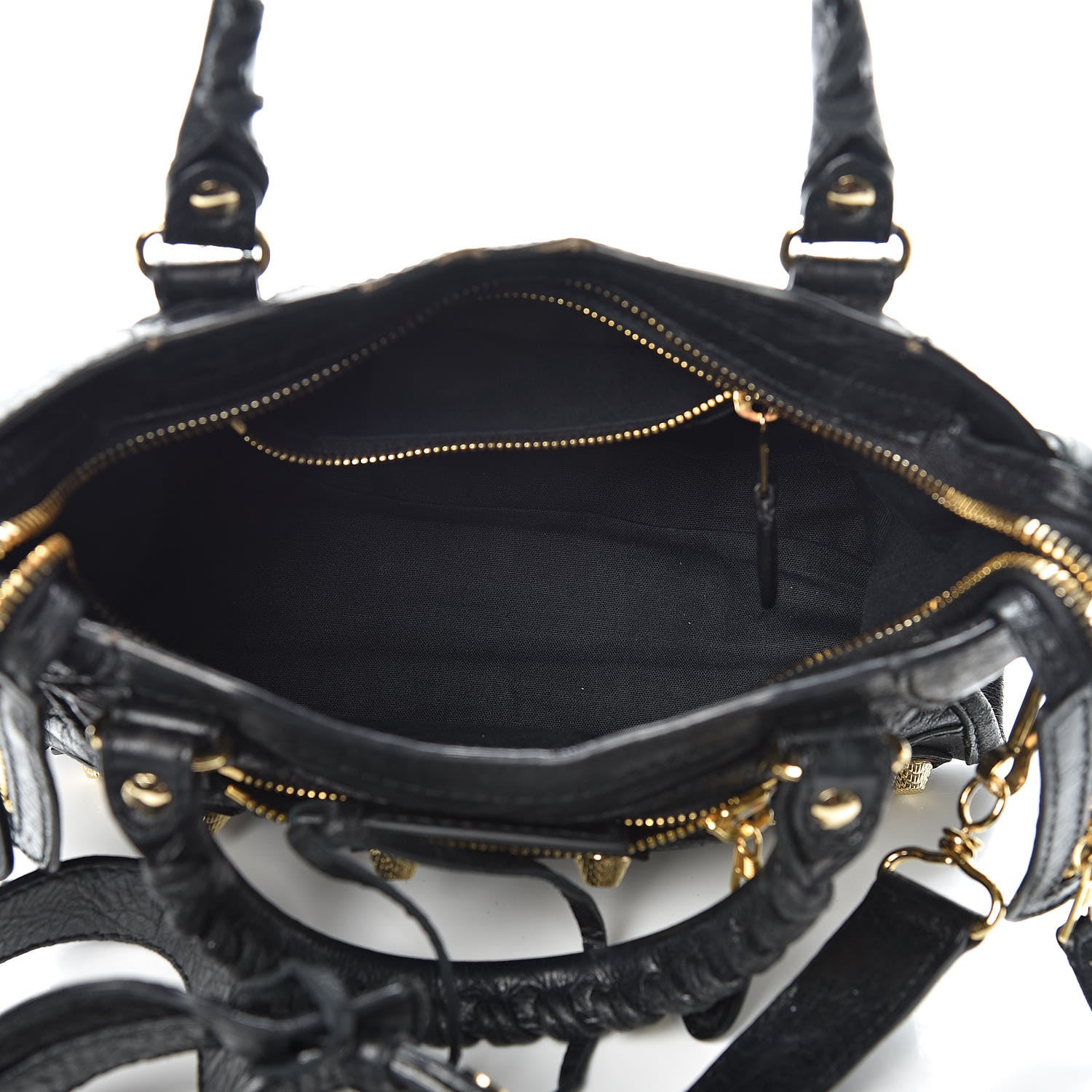 Balenciaga Agneau Giant 12 Gold Hardware Mini City Black 5 of 11