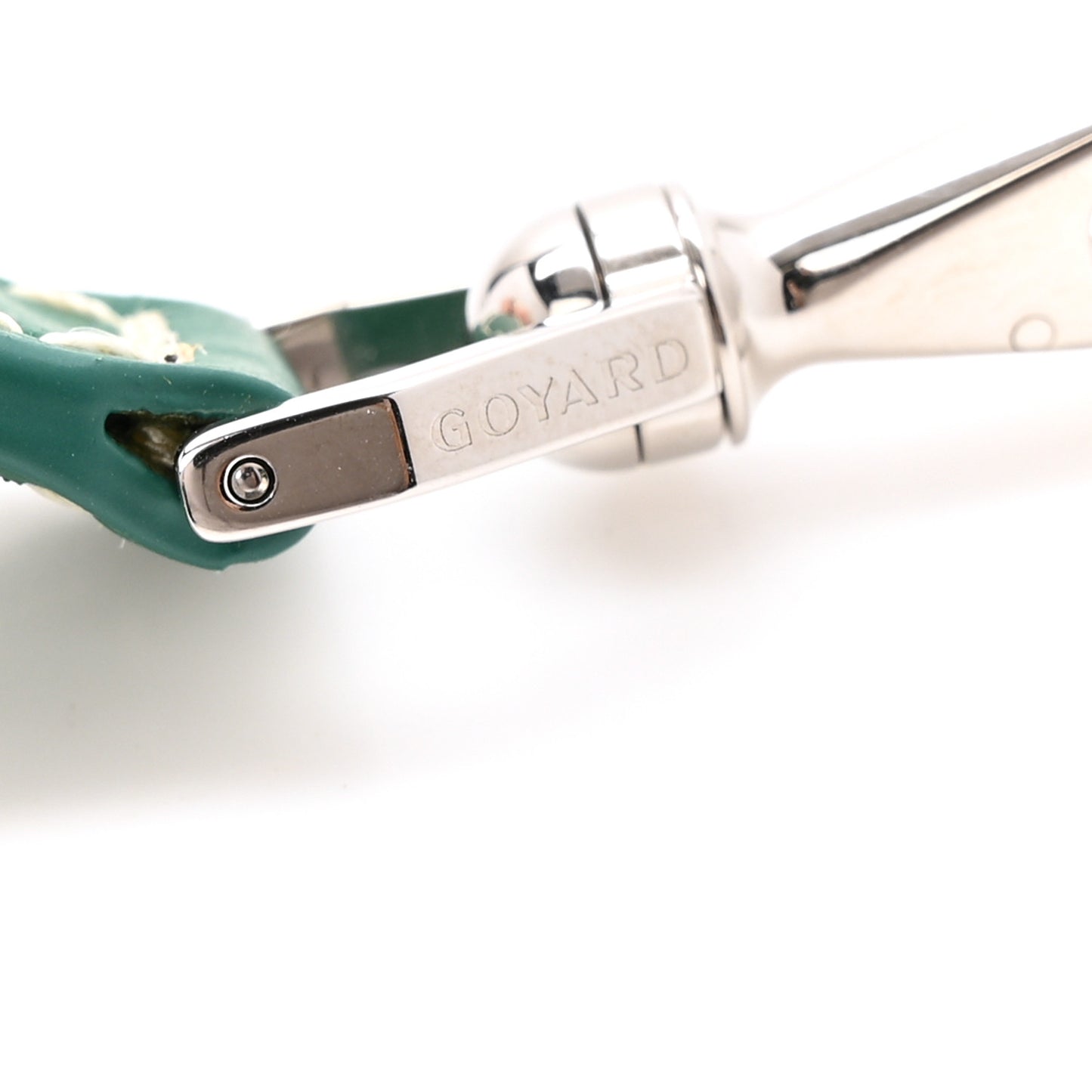 Calfskin Adjustable Shoulder Strap Green