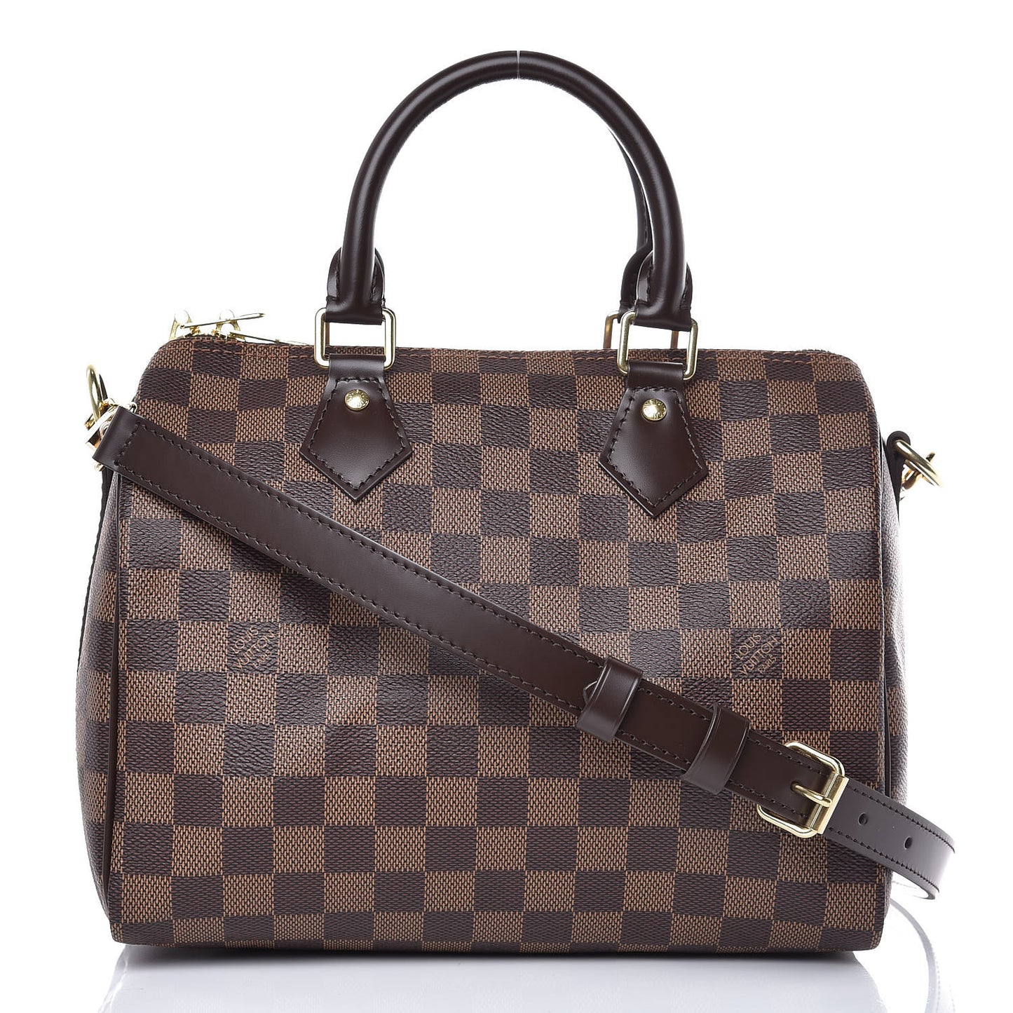 Damier Ebene Speedy Bandouliere 25