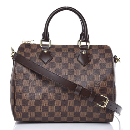 Louis Vuitton Damier Ebene Speedy Bandouliere 25 1 of 8