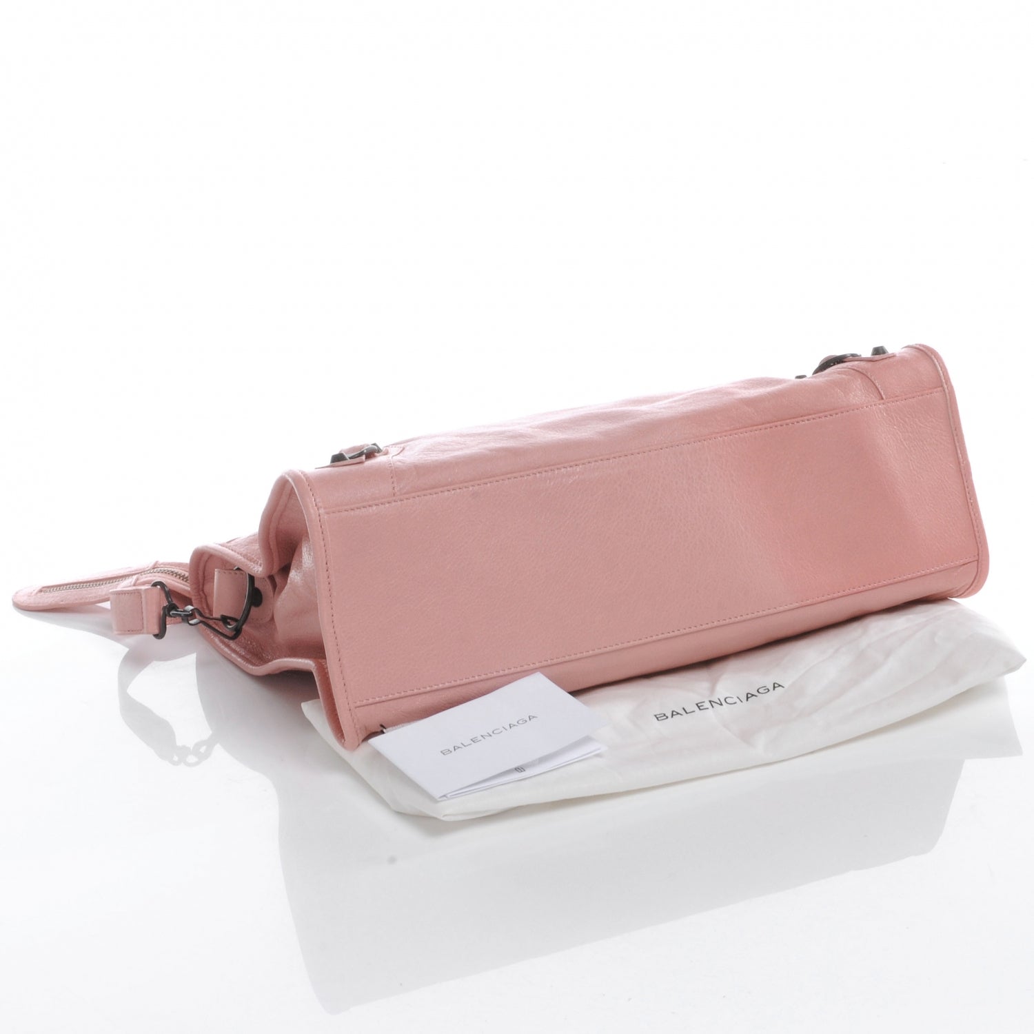 Balenciaga Agneau Classic Hardware City Rose Peach 4 of 9