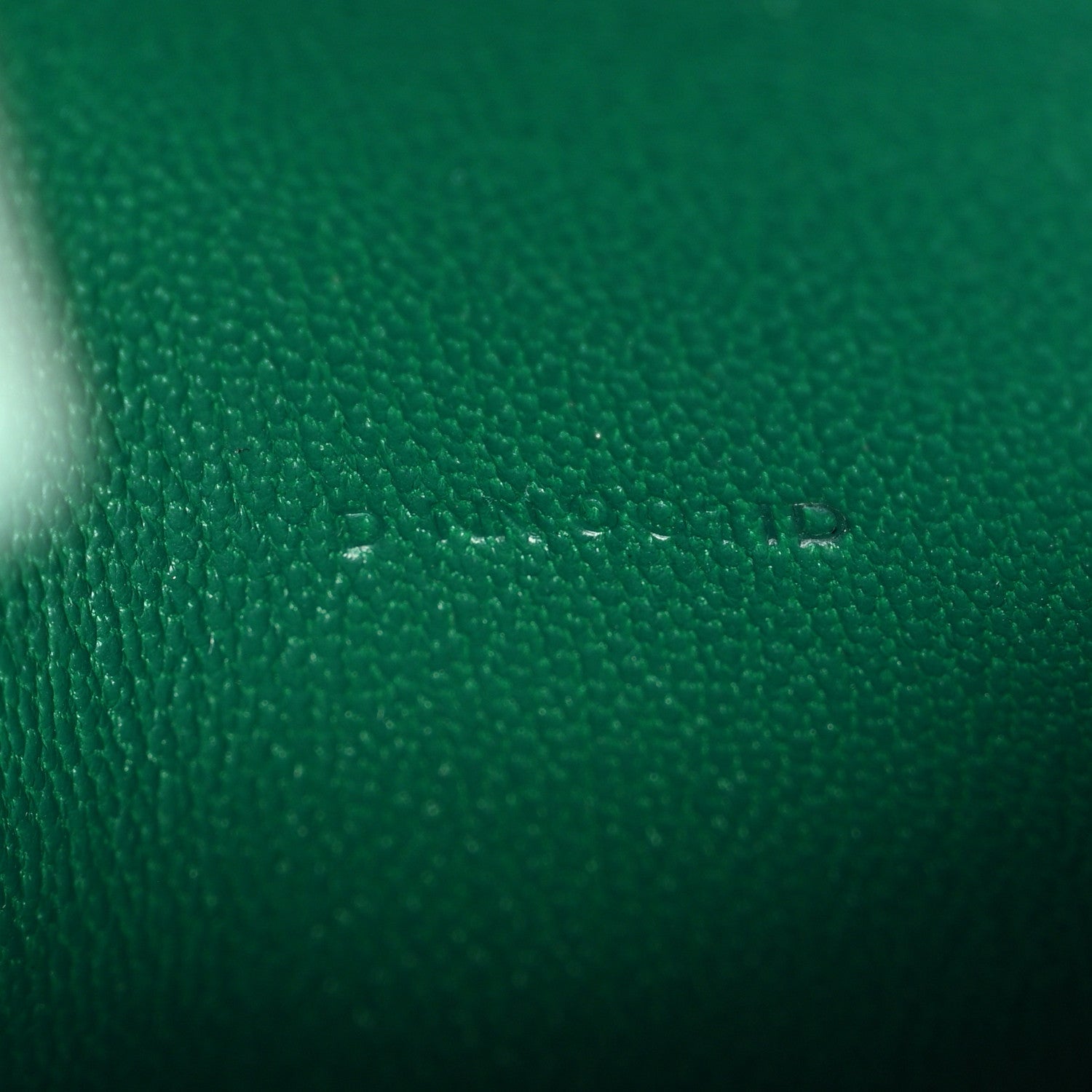 Hermes Shiny Alligator Bearn Compact Wallet Vert Emeraude 7 of 8