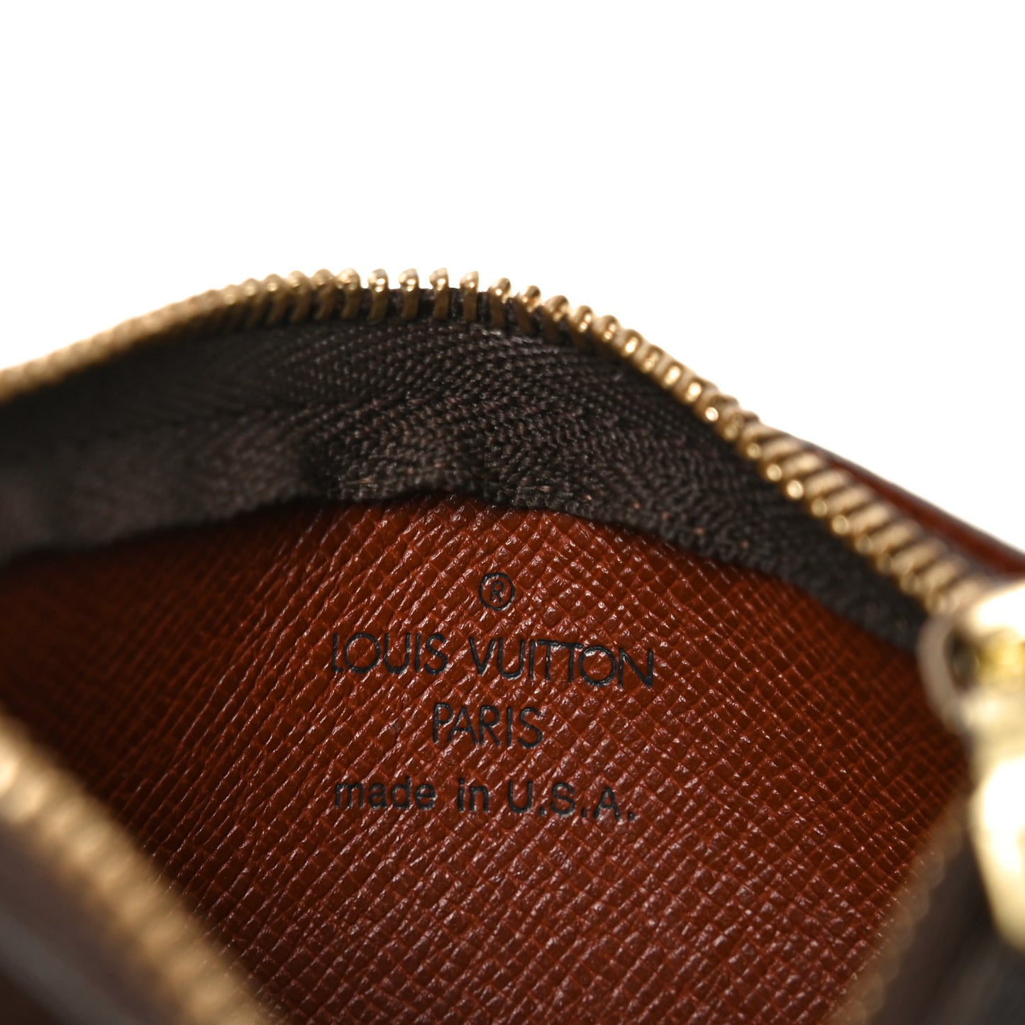 Monogram Key Pouch