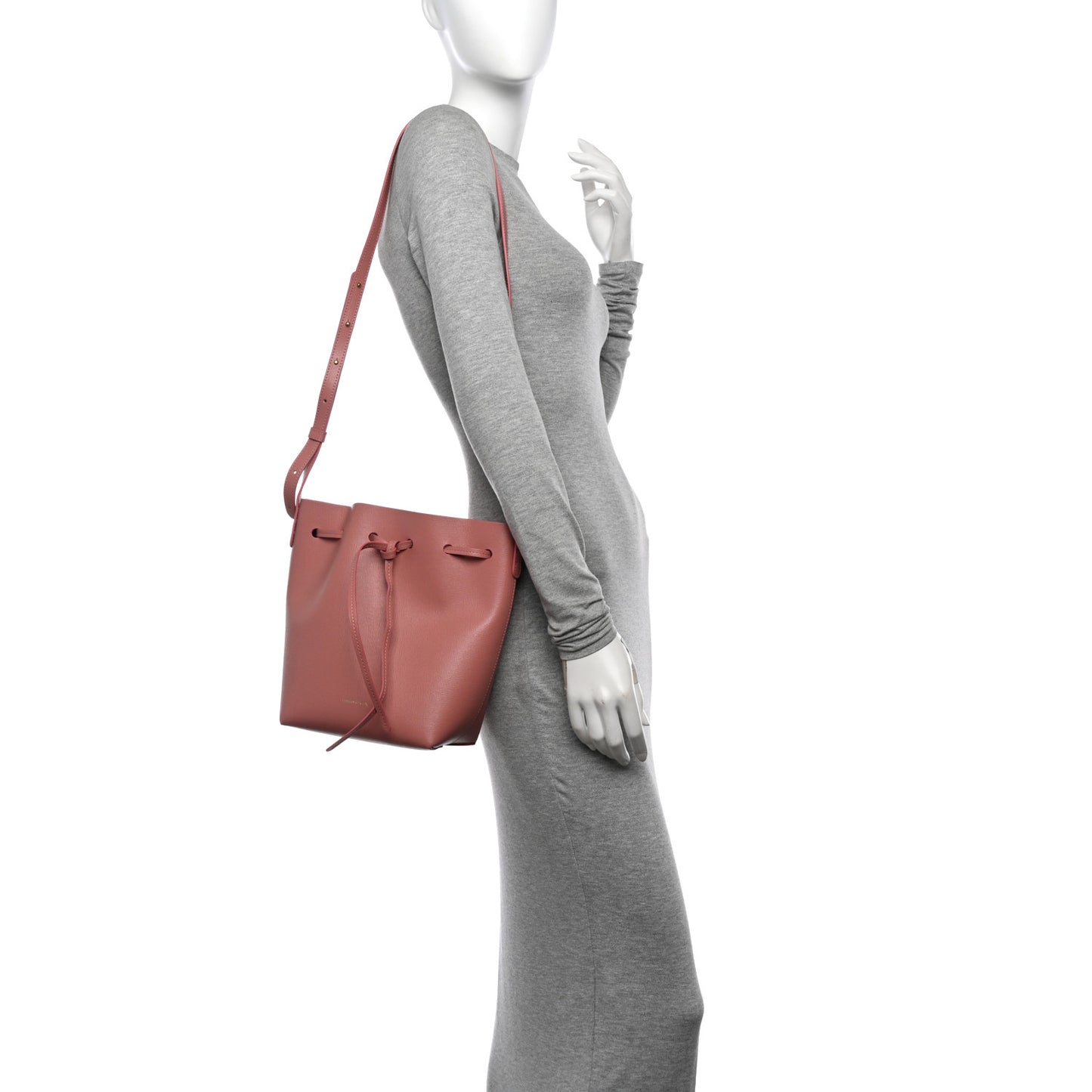 Saffiano Mini Bucket Bag Confetto