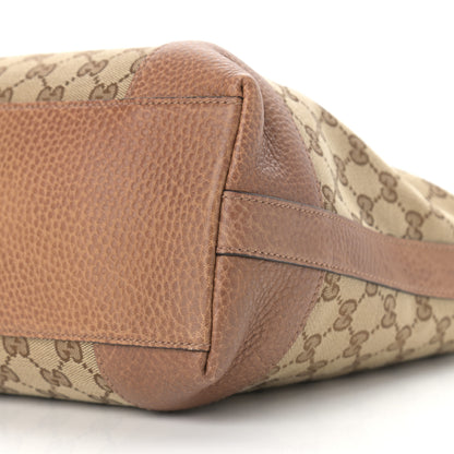 Gucci Monogram Old Libeccio Small Miss GG Hobo Beige Ebony Light Brown 10 of 11
