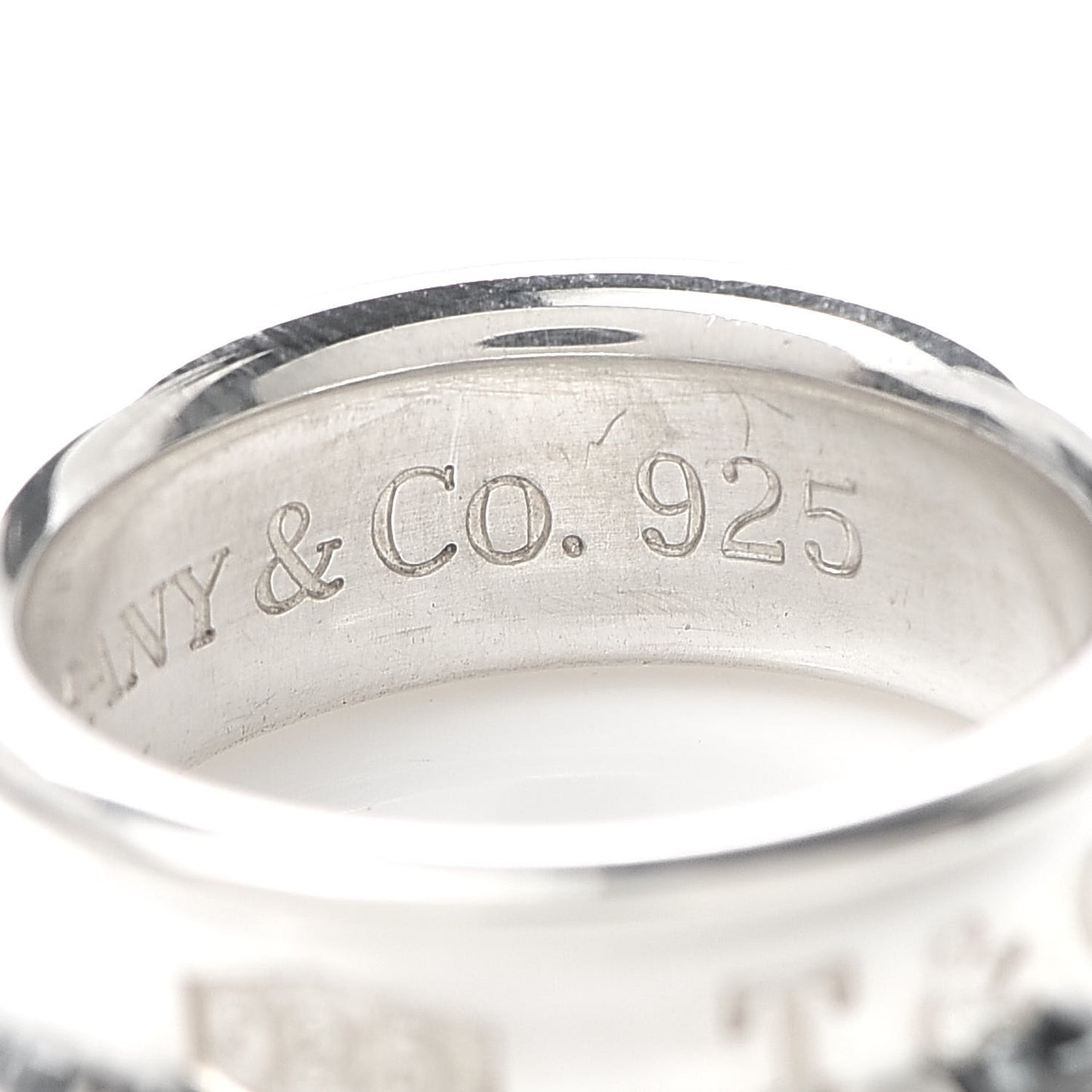 Sterling Silver 1837 Band Ring 49 5