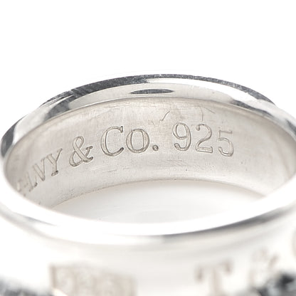 Tiffany Sterling Silver 1837 Band Ring 49 5 5 of 5