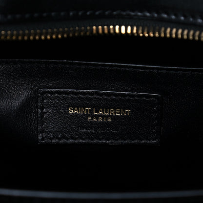 Saint Laurent Shiny Calfskin Medium Uptown Tote Black 6 of 14