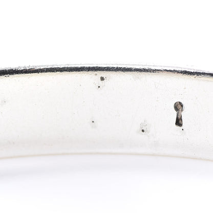 Tiffany Sterling Silver Heart Locks Bangle Bracelet 5 of 5