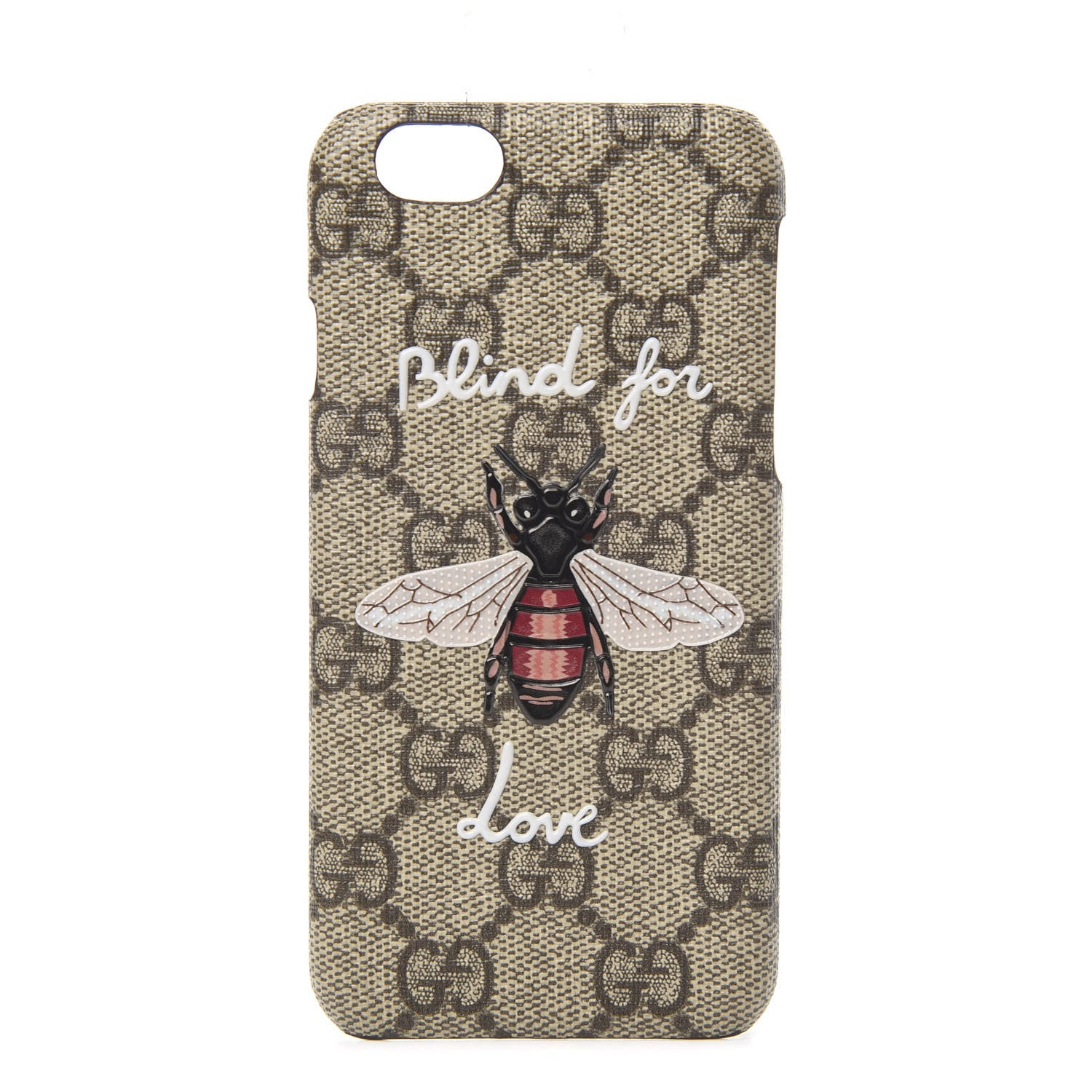 Gucci GG Supreme Monogram Bee iPhone 6 Case 1 of 4