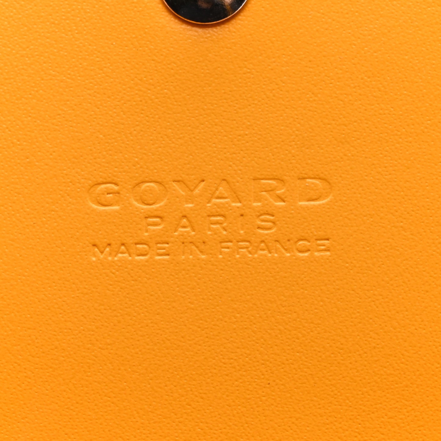 Goyardine Varenne Long Wallet Yellow