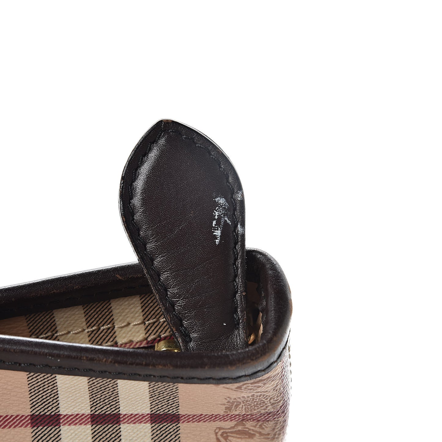 Haymarket Check Medium Regent Tote Chocolate