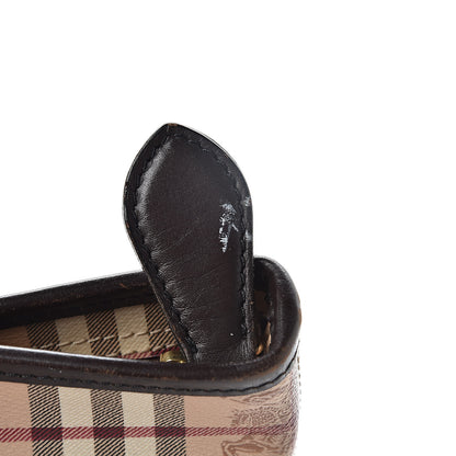 Burberry Haymarket Check Medium Regent Tote Chocolate 14 of 20