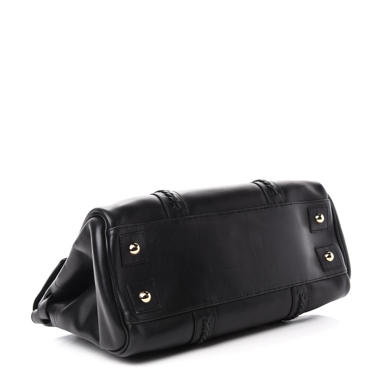 Mulberry Smooth Calfskin Braided Bayswater Black 4 of 14