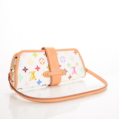 Louis Vuitton Monogram Multicolor Shirley White 4 of 7