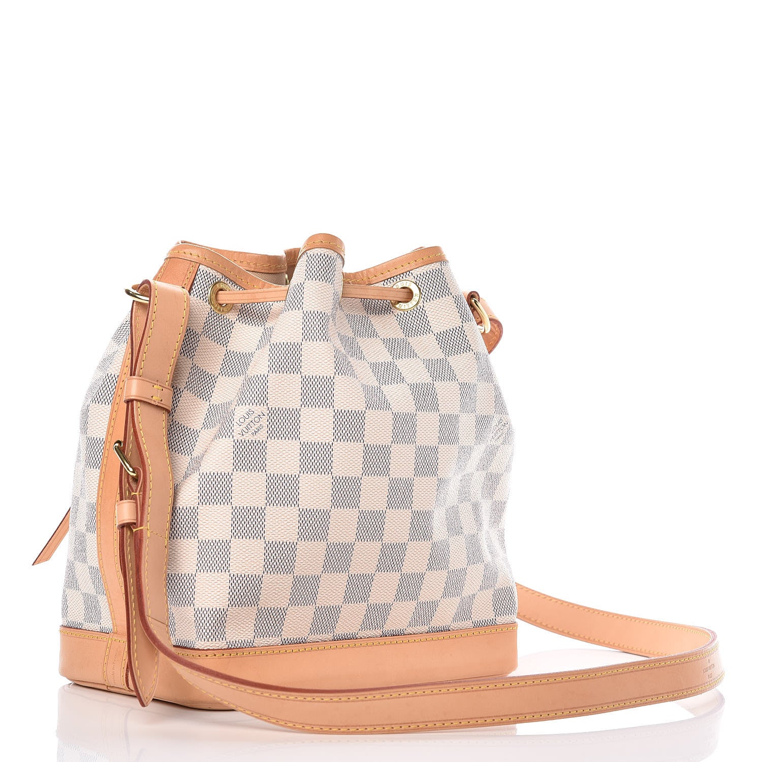 Louis Vuitton Damier Azur Noe BB 3 of 13