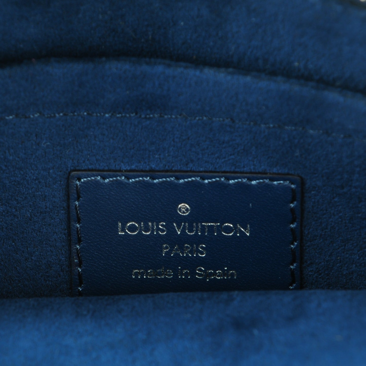Epi Neverfull Pochette MM GM Indigo