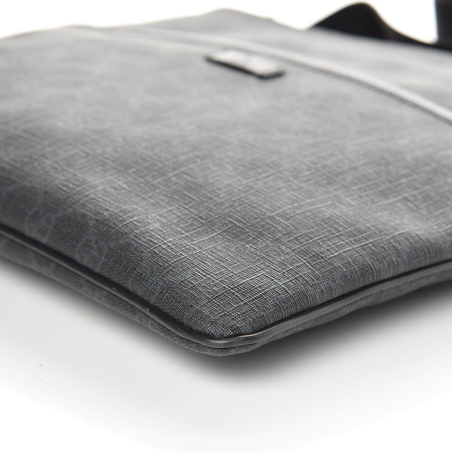 GG Plus Monogram Medium Flat Messenger Bag Black