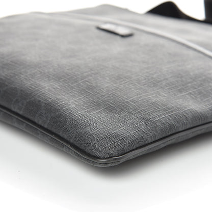Gucci GG Plus Monogram Medium Flat Messenger Bag Black 9 of 9