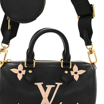 Louis Vuitton Empreinte Monogram Giant Papillon BB Black Beige 7 of 10