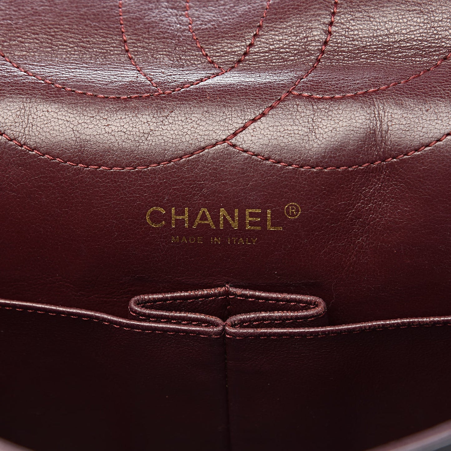 Aged Calfskin Quilted 2.55 Reissue 227 Flap Black