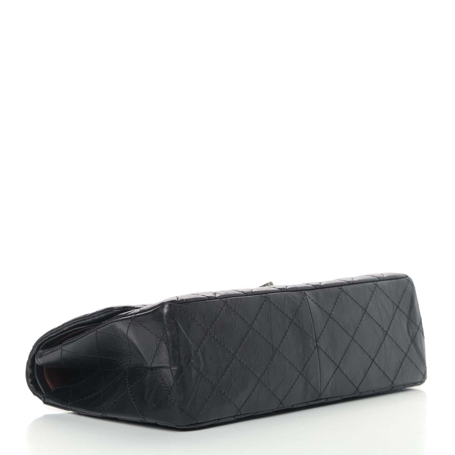 Chanel Aged Calfskin Quilted 2.55 Reissue 226 Flap Black 4 of 12