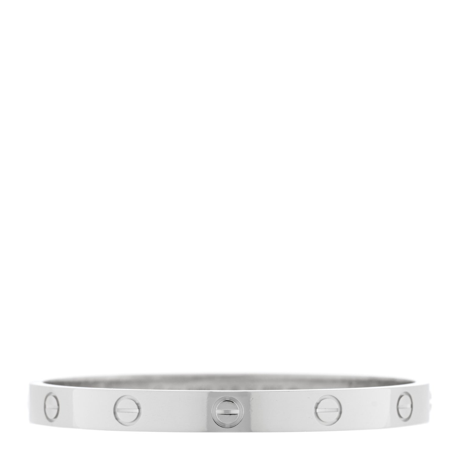Cartier Platinum LOVE Bracelet 17 1 of 7