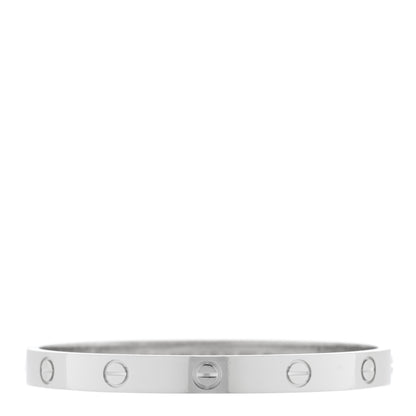 Cartier Platinum LOVE Bracelet 17 1 of 7
